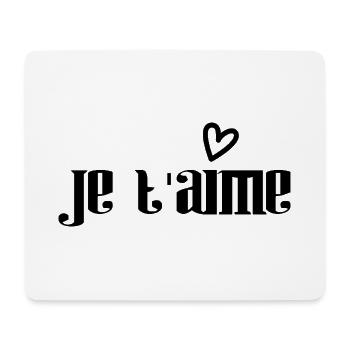 BONNE FÊTE. BONNE FÊTE MAMAN. MAMAN. FÊTE - Tapis de souris (format paysage) - blanc - Devant