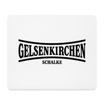 Gelsenkirchen Schalke - Mousepad (Querformat) - Weiß - Vorne