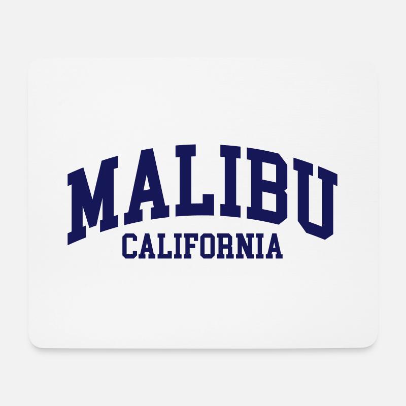 Malibu - Mouse Pad (horizontal) - white