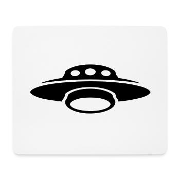 soucoupe volante ovni extraterrestre 1 - Tapis de souris (format paysage) - blanc - Devant