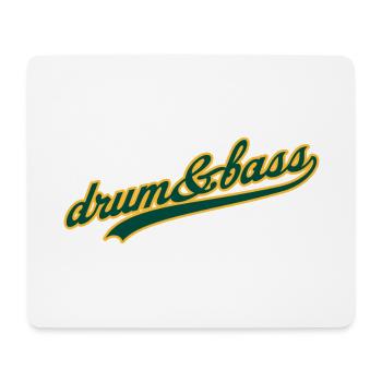Drum And Bass Sports - Mouse Pad (horizontal) - white - Front