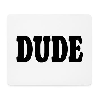 Dude Lebowski - Mouse Pad (horizontal) - white - Front