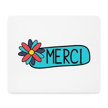 MISTRESS. MASTER. THANK YOU. THANK YOU MISTRESS - Mouse Pad (horizontal) - white - Front