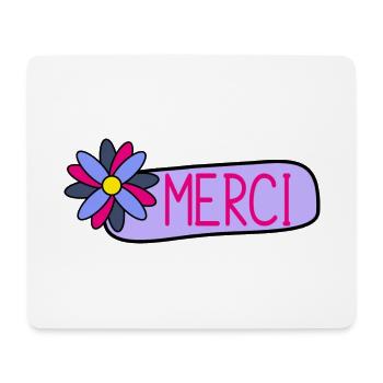 MISTRESS. MASTER. THANK YOU. THANK YOU MISTRESS - Mouse Pad (horizontal) - white - Front