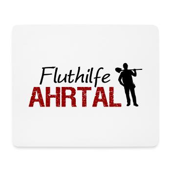 Fluthilfe Ahrtal Flut Helfer Hochwasser Eimerkette - Mousepad (Querformat) - Weiß - Vorne