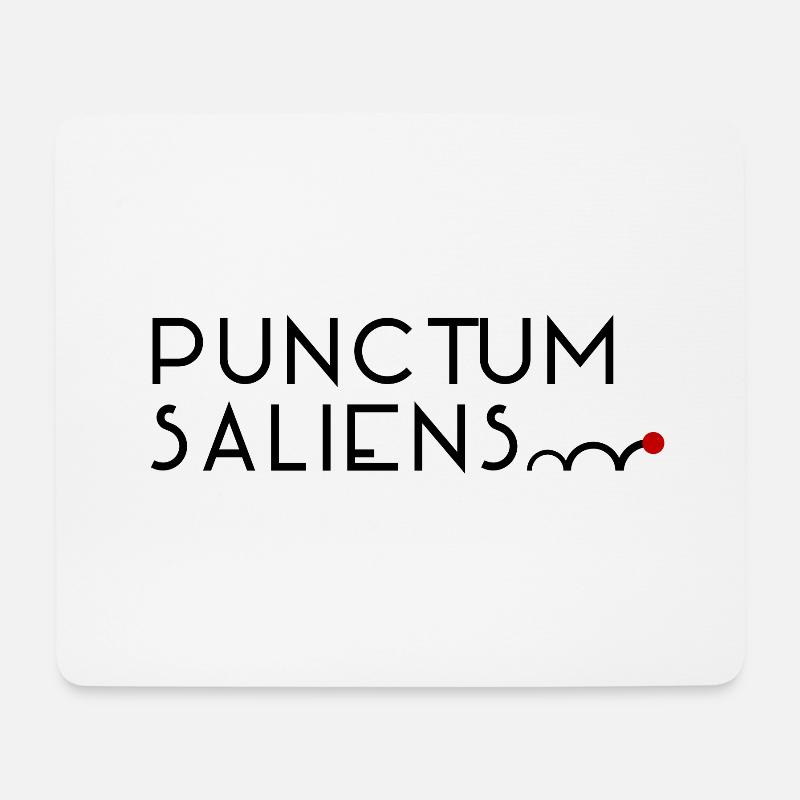 punctum saliens - Mousepad (Querformat) - Weiß