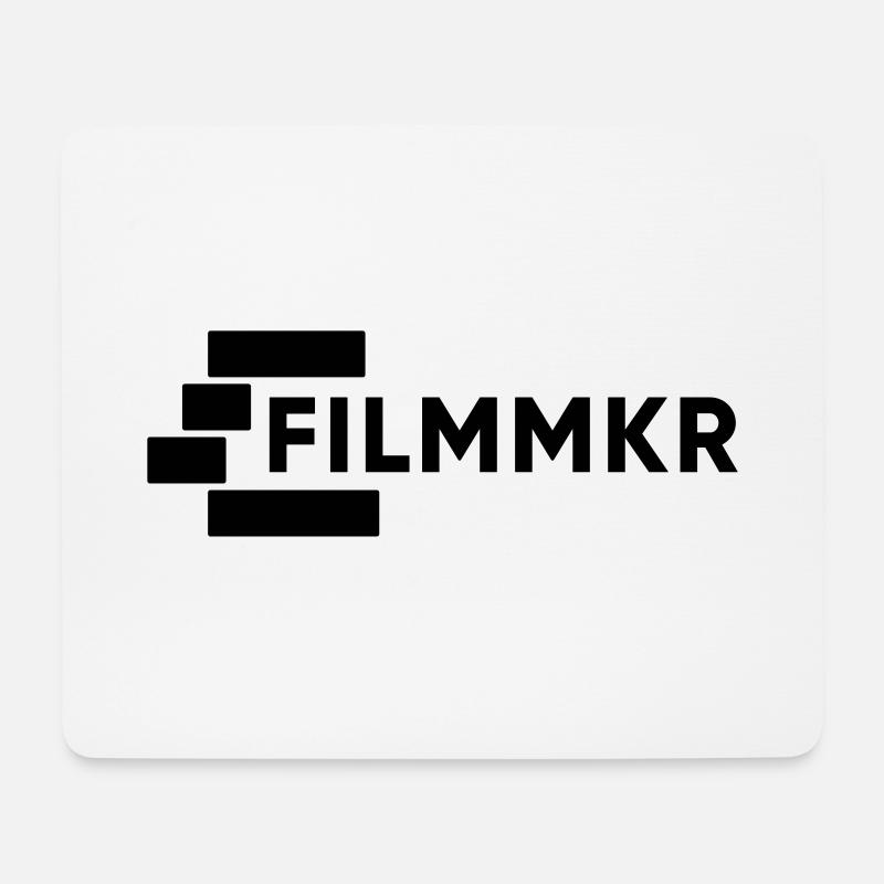 Timeline Filmemacher - Filmmaker Motiv - Mousepad (Querformat) - Weiß