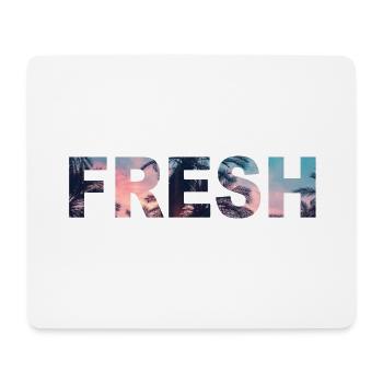 Police FRESH Fresh summer - Tapis de souris (format paysage) - blanc - Devant