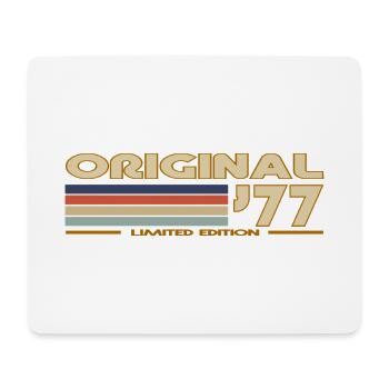 Stripes Vintage 70s Original - Mouse Pad (horizontal) - white - Front