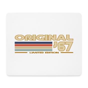 1967 - Mousepad (Querformat) - Weiß - Vorne