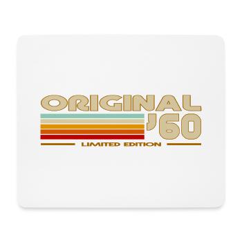 1960 - Mousepad (Querformat) - Weiß - Vorne