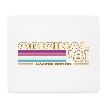 1981 - Mouse Pad (horizontal) - white - Front