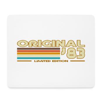 Original 83 Retro Rainbow - Mouse Pad (horizontal) - white - Front