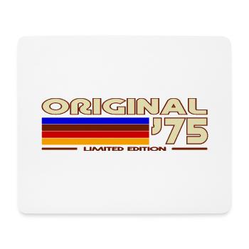 Original75 Retro German Flag - Mouse Pad (horizontal) - white - Front