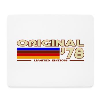 Original 78 Retro Rainbow - Mouse Pad (horizontal) - white - Front