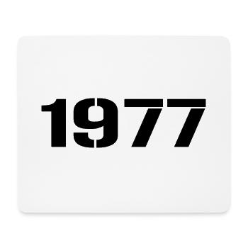 Vintage 1977 - Mouse Pad (horizontal) - white - Front