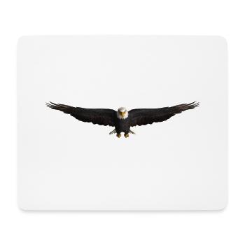 White-tailed Eagle - Mouse Pad (horizontal) - white - Front