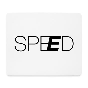 Fast lettering sports and adrenaline junkies - Mouse Pad (horizontal) - white - Front