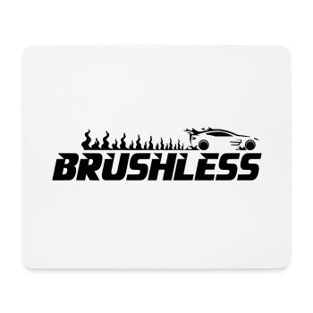 Lipo RC Car brushless télécommandé - Tapis de souris (format paysage) - blanc - Devant