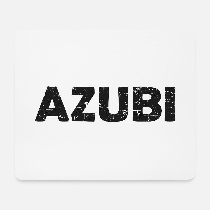 Azubi Ausbildung Lehre Auszubildender Geschenkidee - Mousepad (Querformat) - Weiß