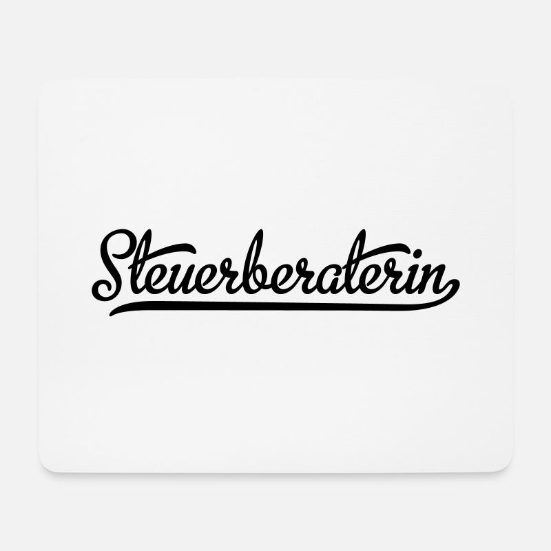 Steuerberaterin - Mousepad (Querformat) - Weiß