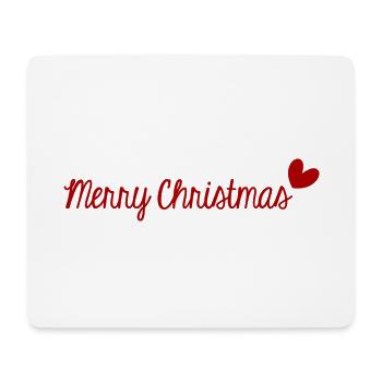 WEIHNACHTEN. FROHE WEIHNACHTEN. FROHE WEIHNACHTEN. NEUJAHR - Mousepad (Querformat) - Weiß - Vorne