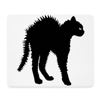 Don't touch me - Mousepad (Querformat) - Weiß - Vorne