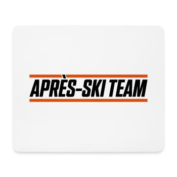 apres ski team - Mouse Pad (horizontal) - white - Front