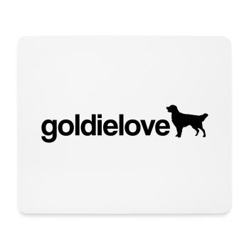 goldie love - Mouse Pad (horizontal) - white - Front