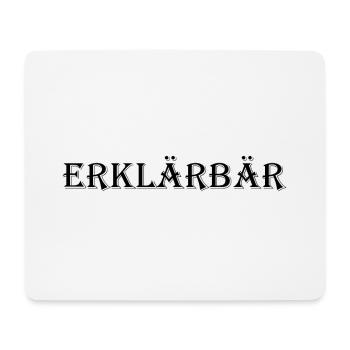 Expliquer - Enseigner aux enseignants, aux entraîneurs et aux joueurs - Tapis de souris (format paysage) - blanc - Devant