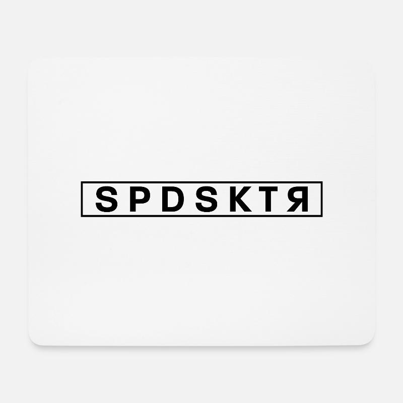 Speedskater - Mousepad (Querformat) - Weiß