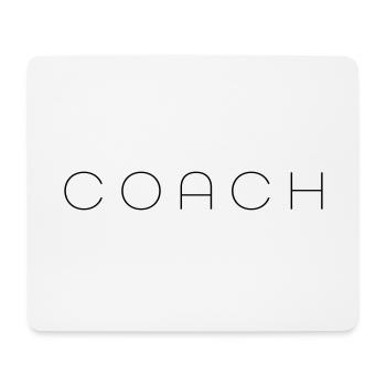 coach - Mouse Pad (horizontal) - white - Front