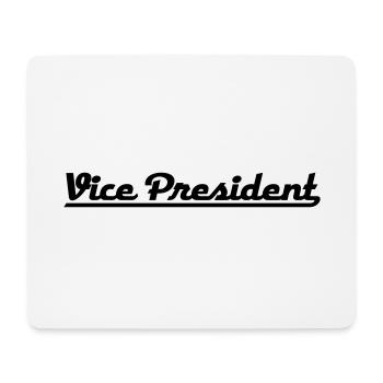 Vice-président - Tapis de souris (format paysage) - blanc - Devant