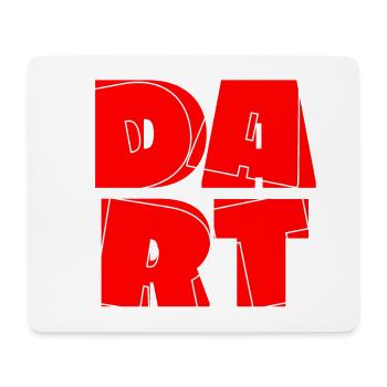 Darts Dartboard Dart Dart King 180 Bullseye - Mouse Pad (horizontal) - white - Front