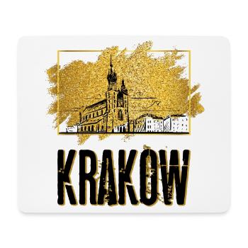 Krakow Krakow Poland City Skyline Home Gold - Mouse Pad (horizontal) - white - Front