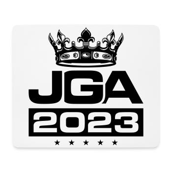 Jga 2023 Enterrement de vie de garçon - Tapis de souris (format paysage) - blanc - Devant