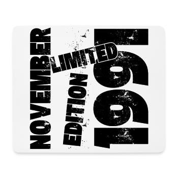 NOVEMBER 1991 LIMITIERTE AUFLAGE - Mousepad (Querformat) - Weiß - Vorne