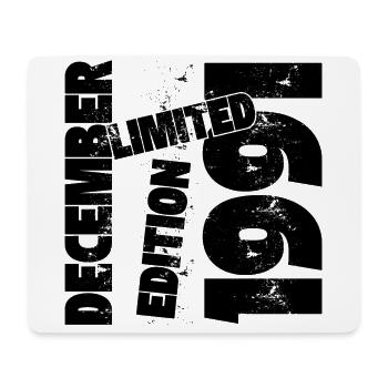 DEZEMBER 1991 LIMITIERTE AUFLAGE - Mousepad (Querformat) - Weiß - Vorne