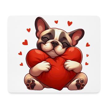 Cute Frenchie Gifts - Mouse Pad (horizontal) - white - Front
