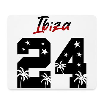Ibiza 24 - Mouse Pad (horizontal) - white - Front