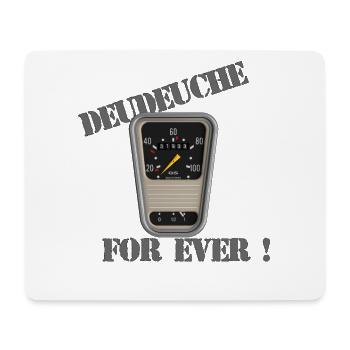 Deudeuche For Ever - Tapis de souris (format paysage) - blanc - Devant