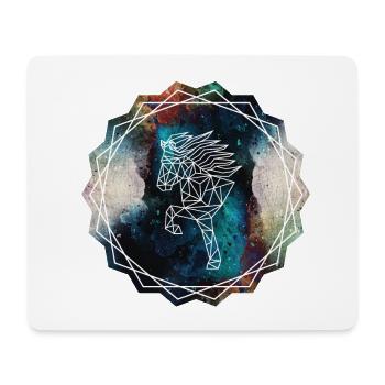 Tölter "Geogalaxy2" - Mousepad (Querformat) - Weiß - Vorne