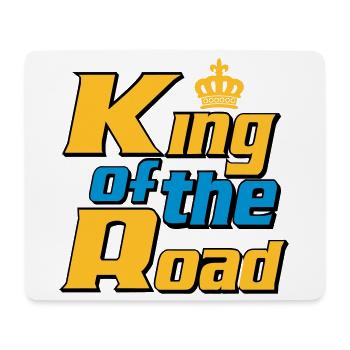LKW Fahrer,LKW ,Trucker Fun King of the Road (25) - Mousepad (Querformat) - Weiß - Vorne