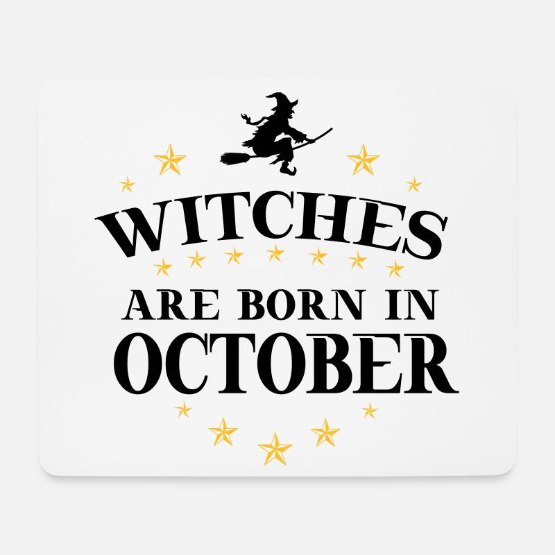 Witches Oktober - Mousepad (Querformat) - Weiß