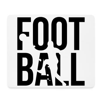 football - Mouse Pad (horizontal) - white - Front
