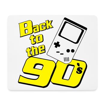 90s Party , Theme Party , 90s Retro Game (25) - Mouse Pad (horizontal) - white - Front