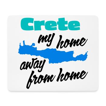 Kreta – meine zweite Heimat - Mousepad (Querformat) - Weiß - Vorne