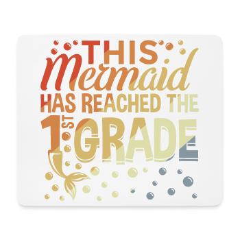 Meerjungfrau 1. Klasse - Mousepad (Querformat) - Weiß - Vorne
