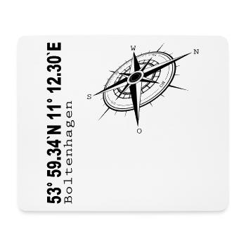 Boltenhagen - Mousepad (Querformat) - Weiß - Vorne