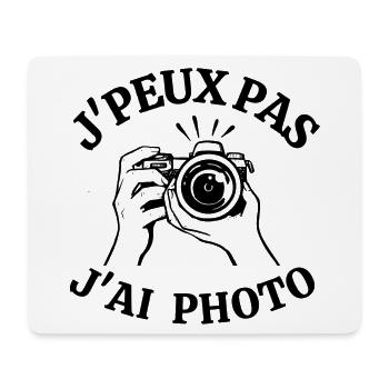 photographe, photo, fan de photo - Tapis de souris (format paysage) - blanc - Devant